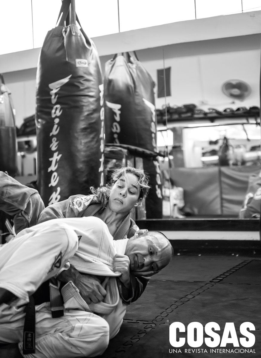 “Para hacer jiu-jitsu, tienes que dejar el ego a un lado, porque te bloquea y te impide aprender. Te hace perder.”