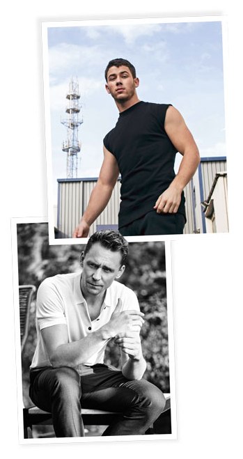 El cantante Nick Jonas, ex Jonas Brothers, y Tom Hiddleston, actor inglés, famoso por interpretar al villano Loki.
