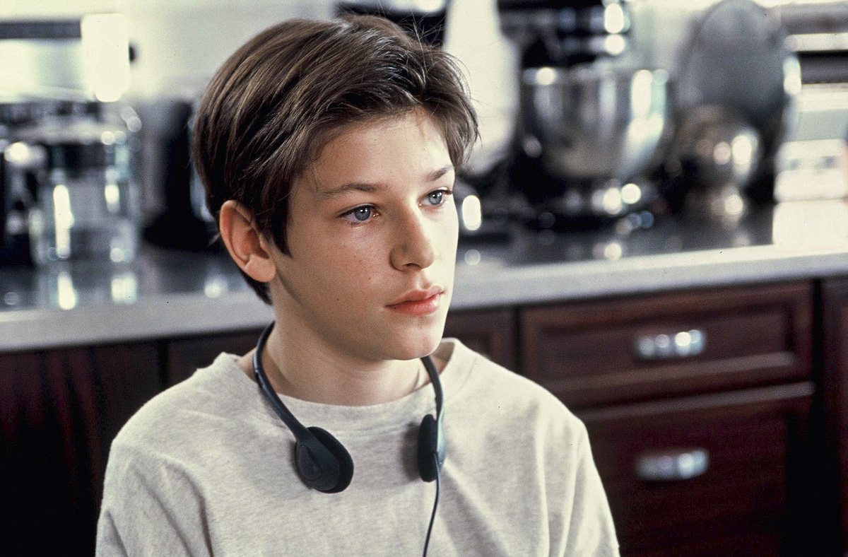 En 1999, durante el rodaje del filme "Juliette".