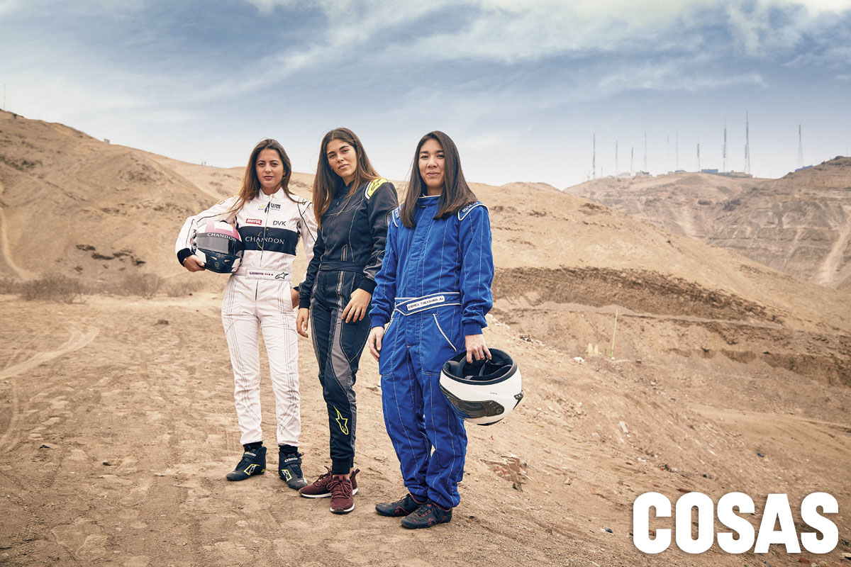 Grace Hemmerde, Annia Cillóniz y Andrea Takashima.