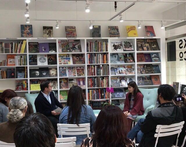 "Queremos unir la costa, sierra y selva a través de la lectura", dice Sandra Jiménez, gerente fundadora de "Hojas de Cartón". Foto: Sandra Jiménez.