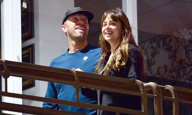 Dakota Johnson Chris Martin