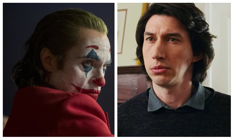 Joaquin Phoenix como el Joker y Adam Driver