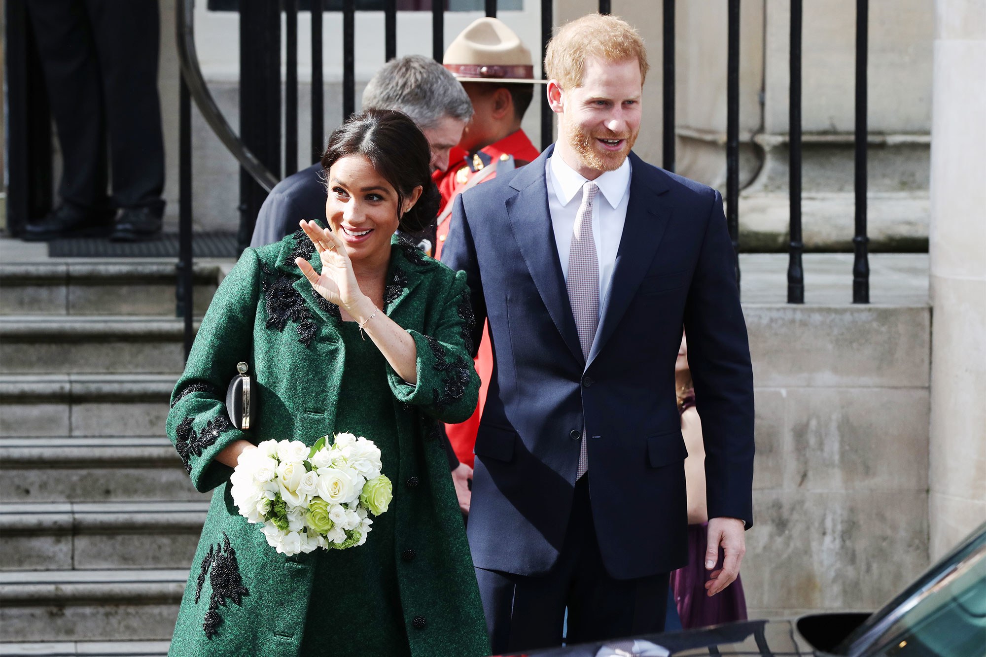 Meghan Markle y el príncipe Harry