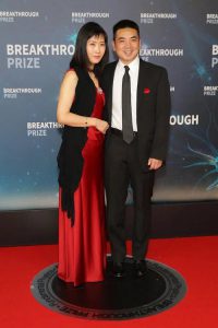 Eric Juan junto a su esposa, la inspiración detrás de Zoom. Eric Juan zoom