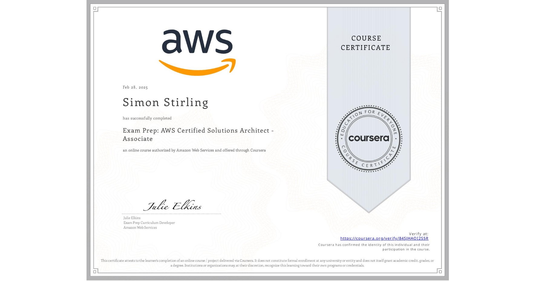 Exam Prep: AWS Certified Solutions Architect - Associate