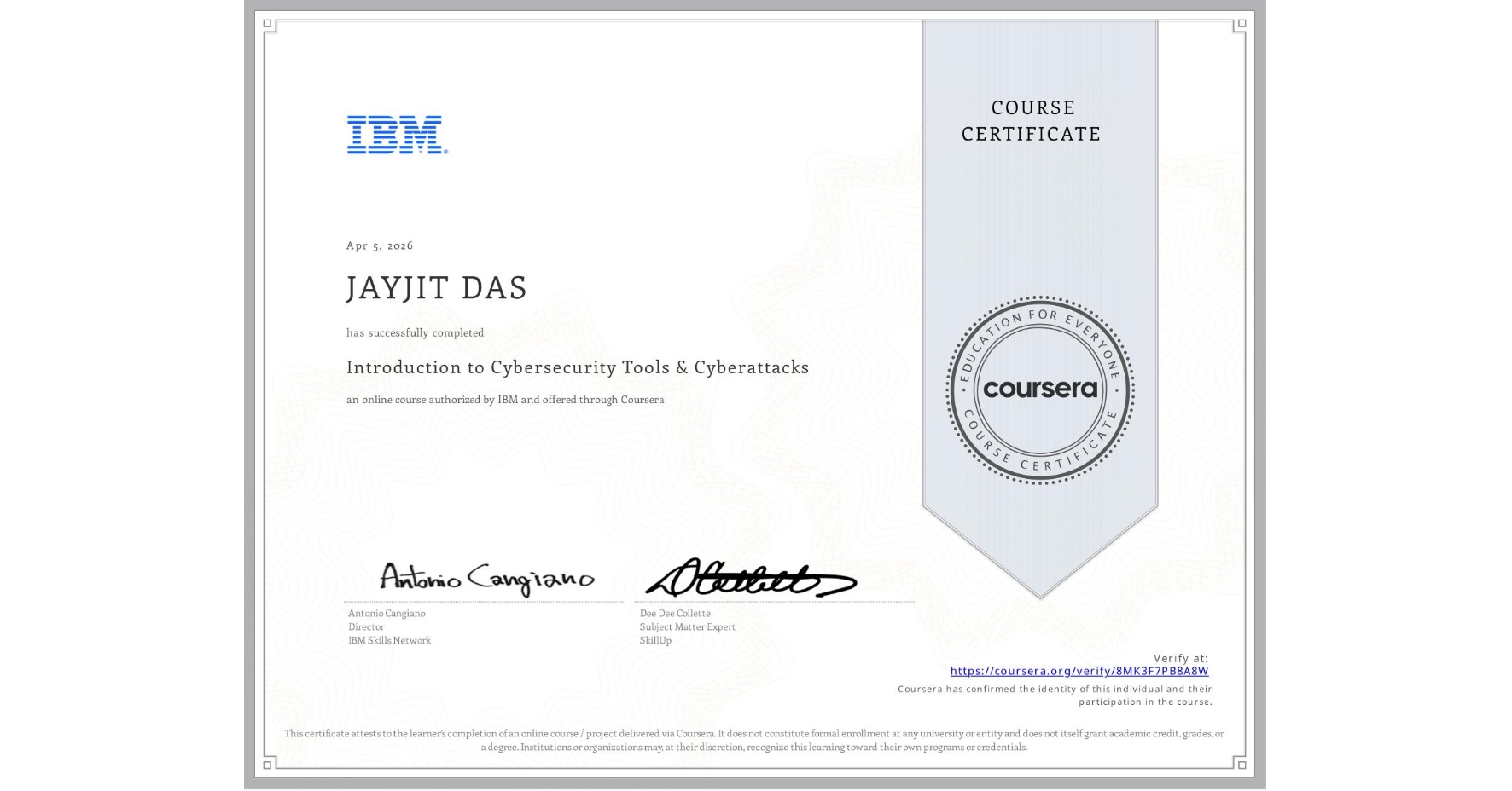 Introduction to Cybersecurity Tools & Cyberattacks