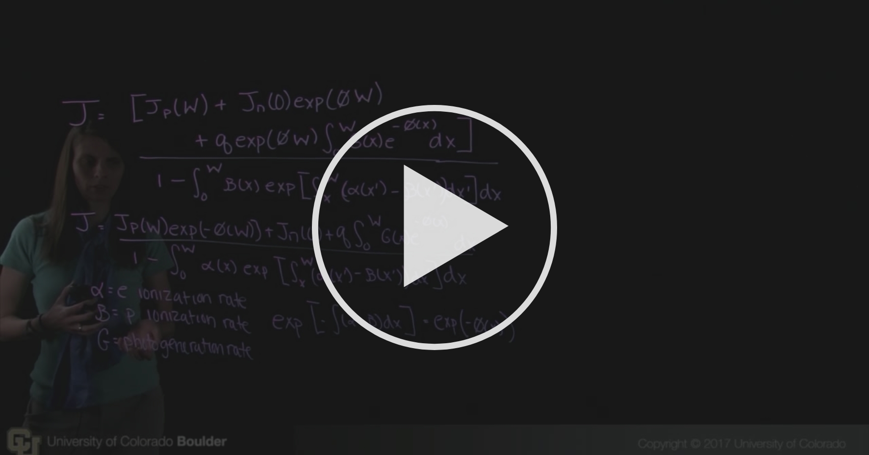 Current Response Of Avalanche Photodiode Part II P N Junctions And