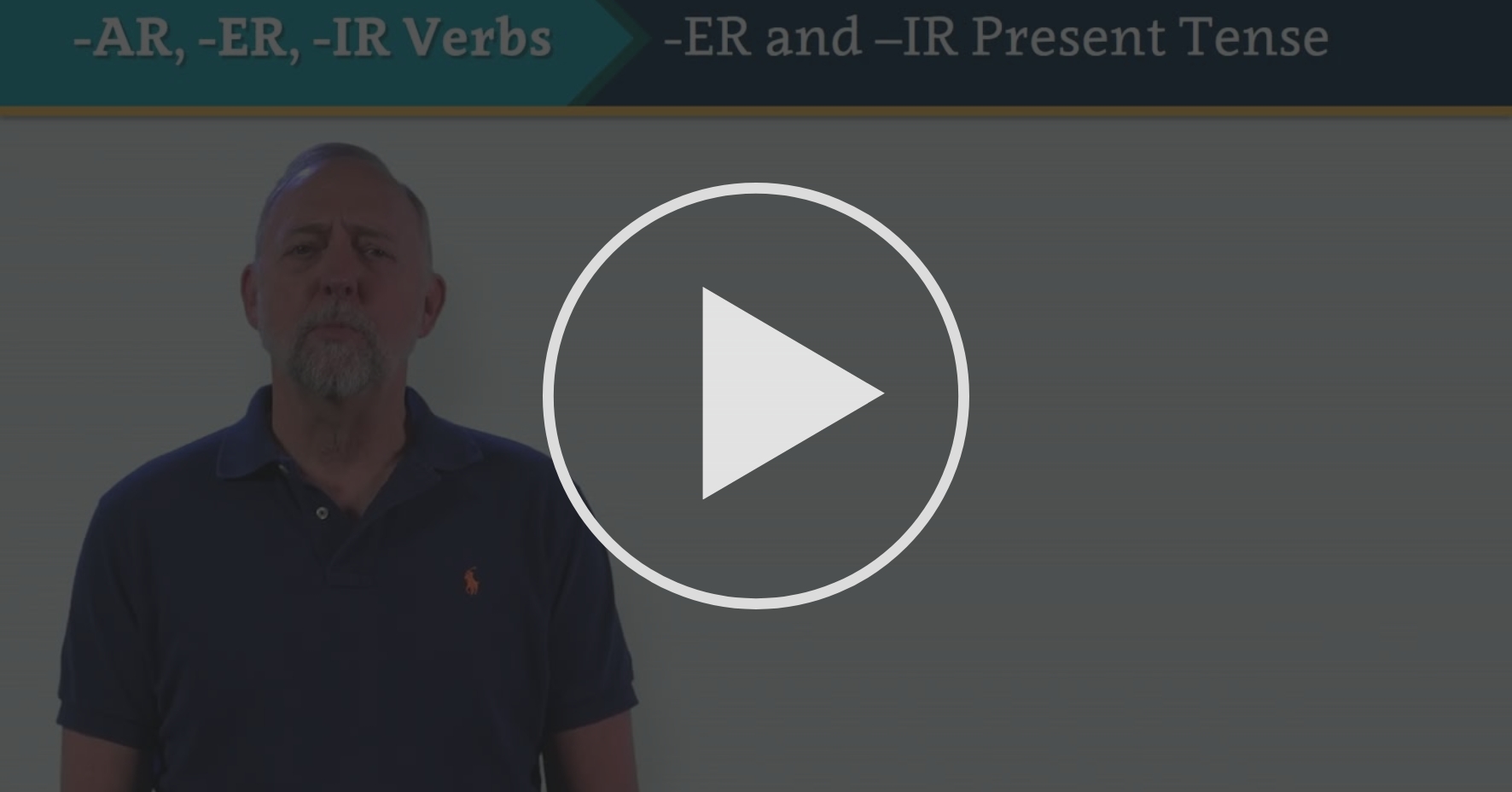  AR ER IR Regular Verbs Module 2 Talking About The Body Coursera