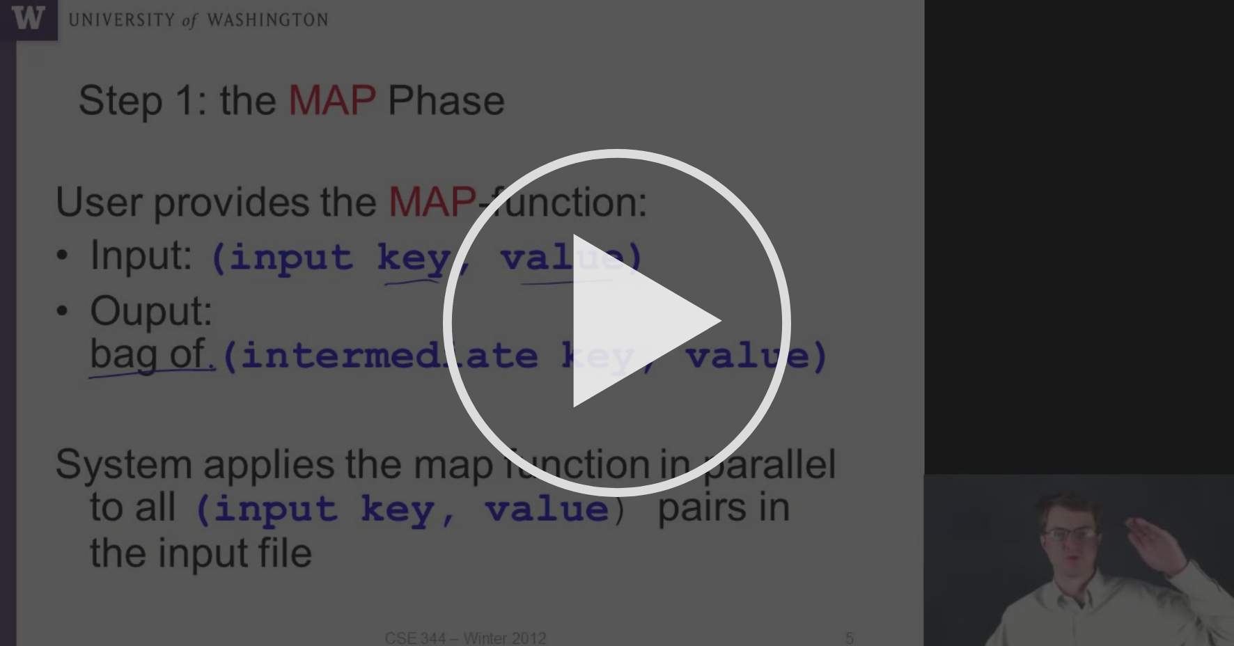 Map and Reduce Functions - MapReduce and Parallel Dataflow Programming ...