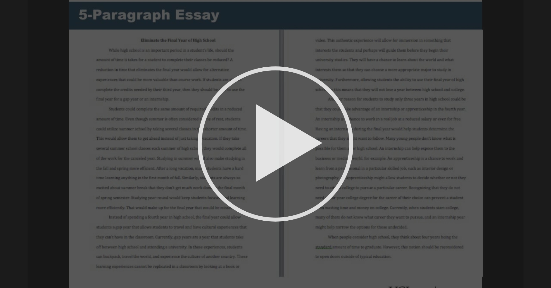 Essay writing courses for university students picture