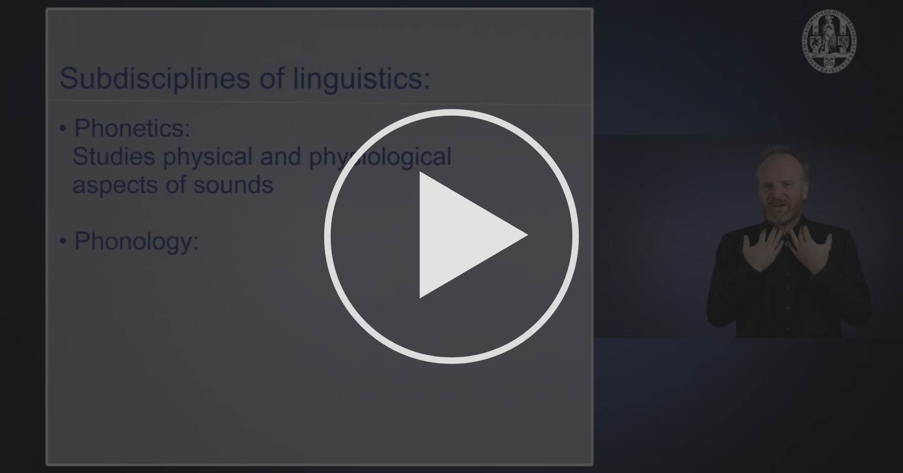 Distinguishing consonants - The study of sound: Phonology and Phonetics ...