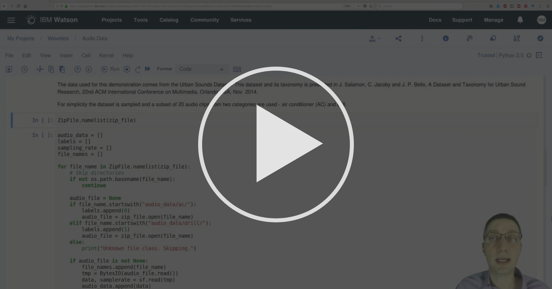 Wavelets transform and SVM demo Digital Signal Processing in Machine