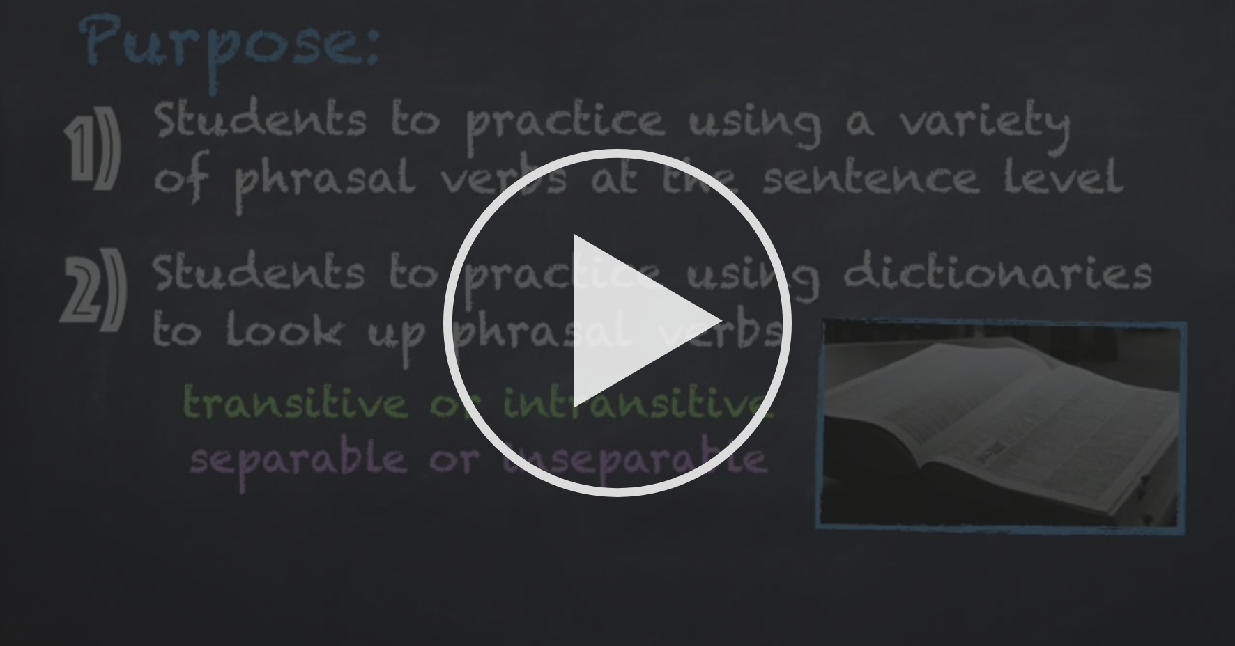 Phrasal Verbs Relay Teaching Phrasal Verbs and Collocations Coursera