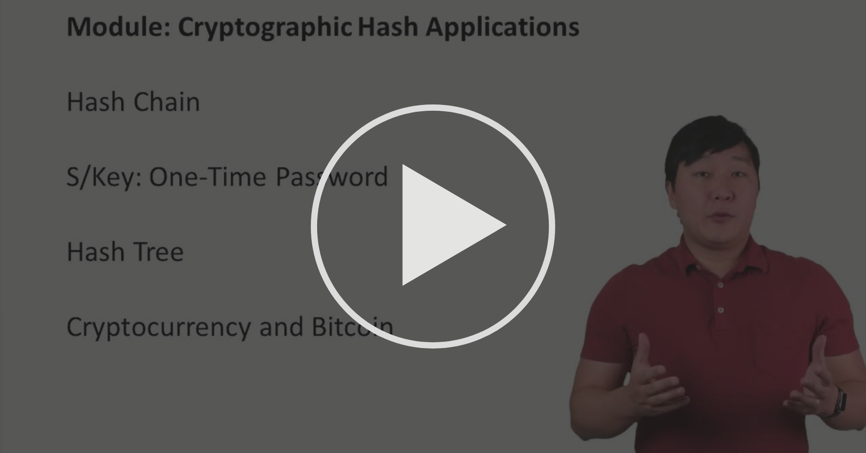 Module Objectives - Cryptographic Hash Function Applications | Coursera