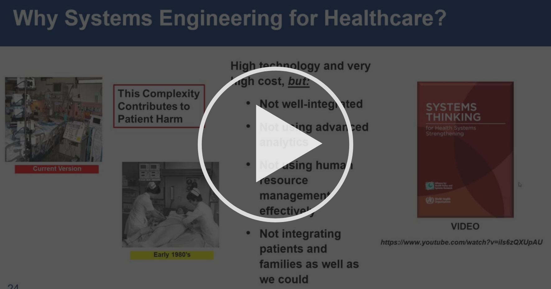 Why Systems Engineering for Healthcare? Healthcare Drivers Coursera