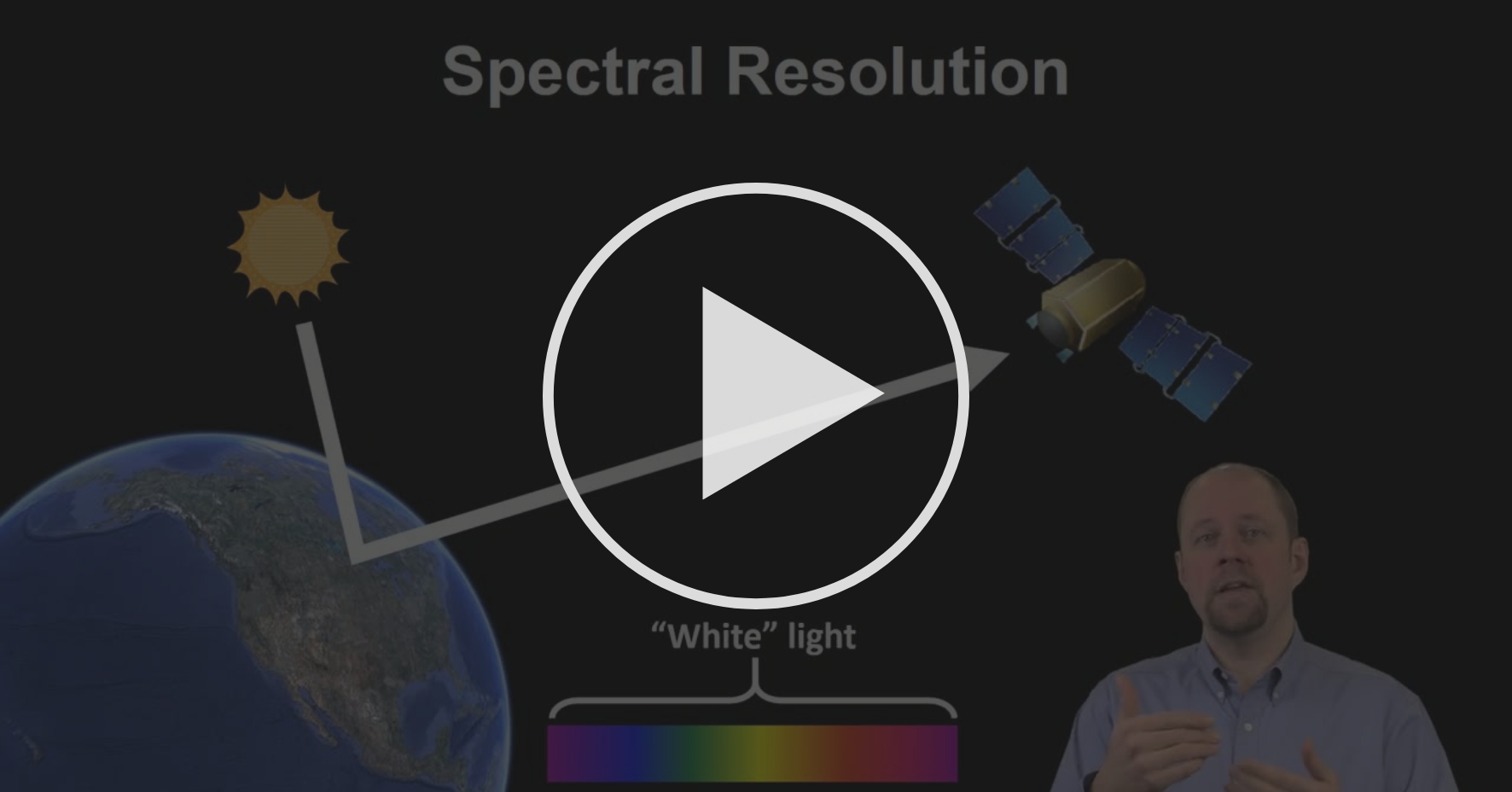 Spectral resolution of satellite sensors - Remote sensing as a GIS data ...