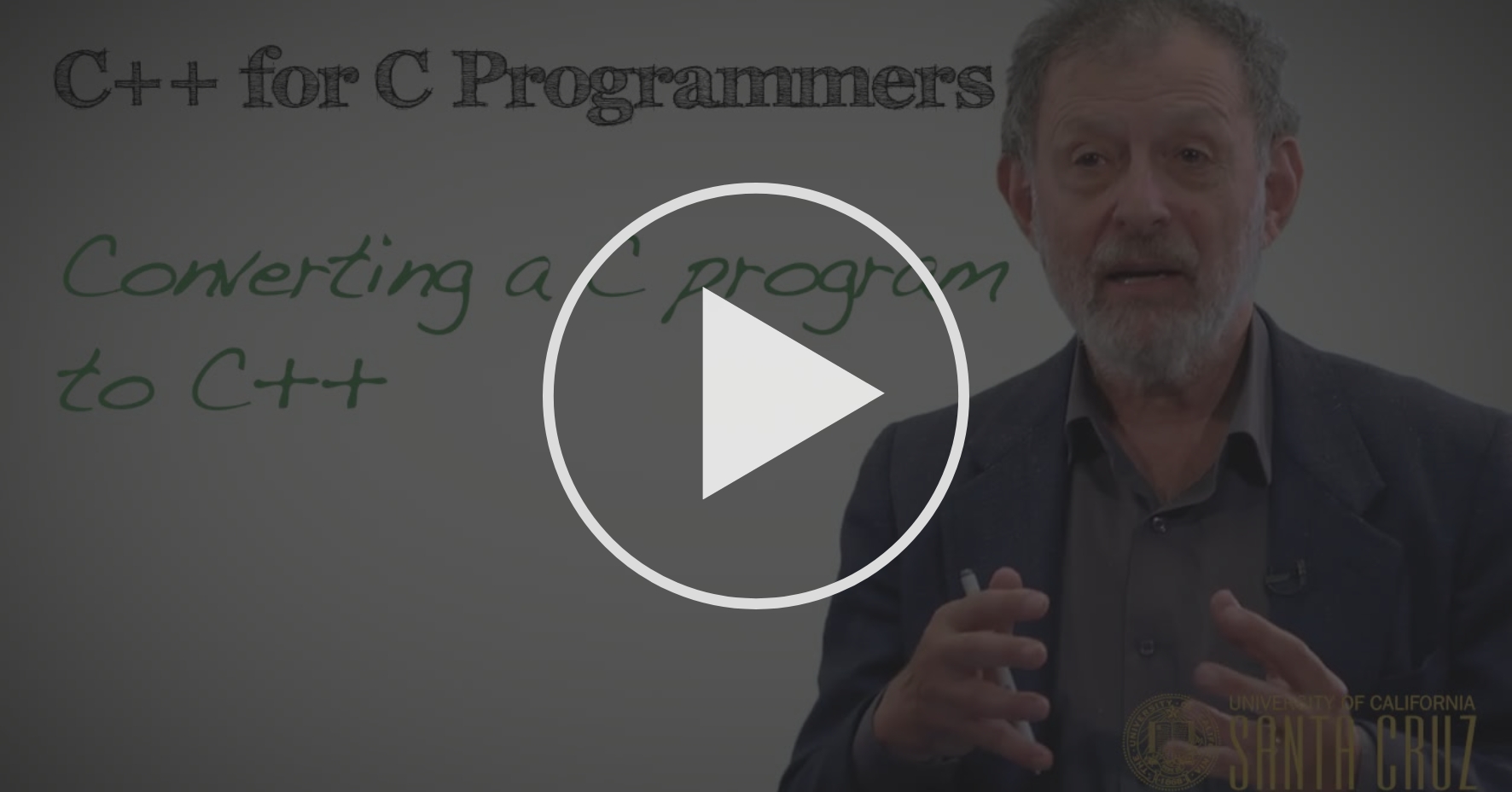 1.3 تحويل برنامج C إلى C++ - الوحدة النمطية 1 | Coursera