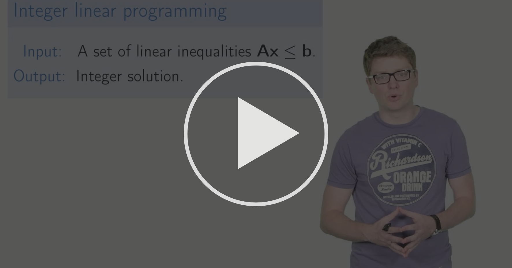Integer Linear Programming Problem - NP-complete Problems | Coursera