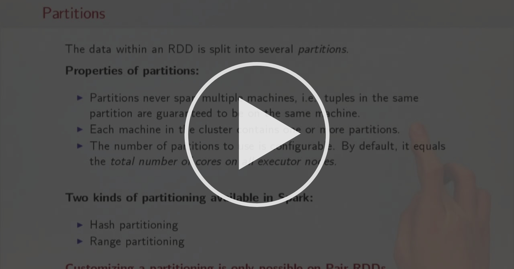 Partitioning - Partitioning and Shuffling | Coursera