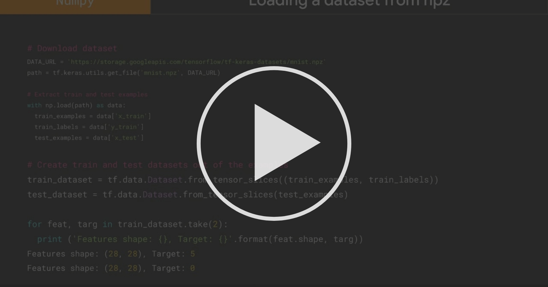 Numpy, Pandas and Images - Exporting Your Data into the ...