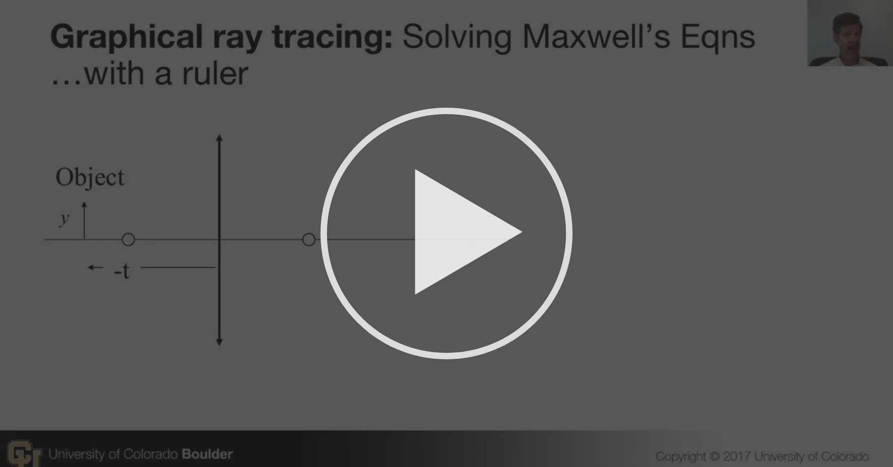 Graphical Ray Tracing - First Order Ray Tracing | Coursera