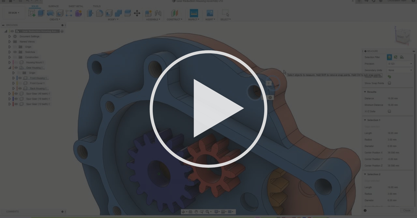 Using McMasterCarr parts in a design The Basics of Assemblies Coursera