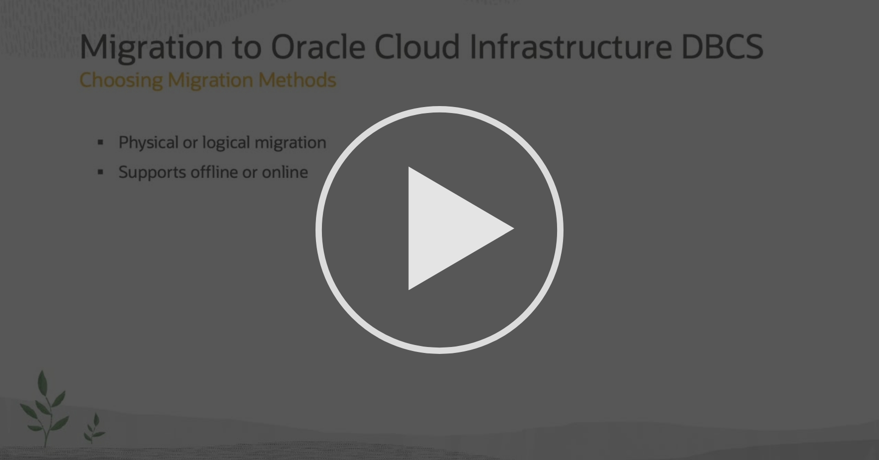 Database Migration To OCI DBCS: Datapump - Explore the OCI services for  Hybrid Cloud, Data Migration and Security | Coursera