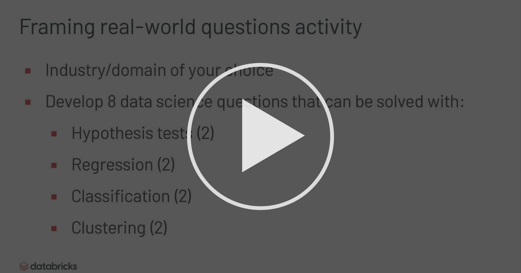 Framing RealWorld Questions Activity Connecting Data Science to the