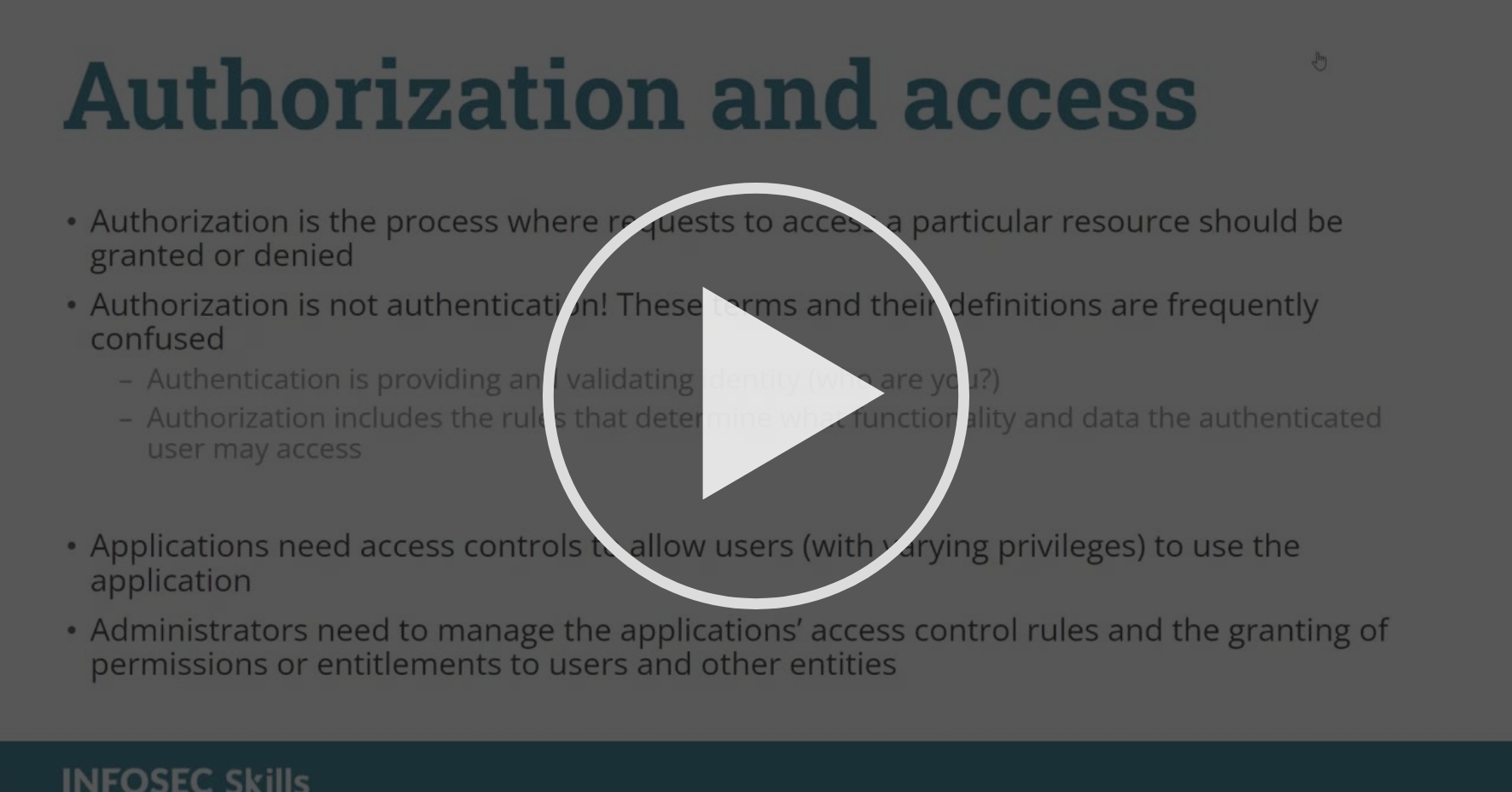 Broken Access Control Broken Access Control Coursera
