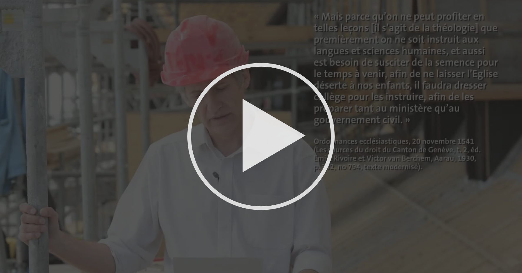 8. La Réforme de Calvin et l’instruction Calvin's Reform and