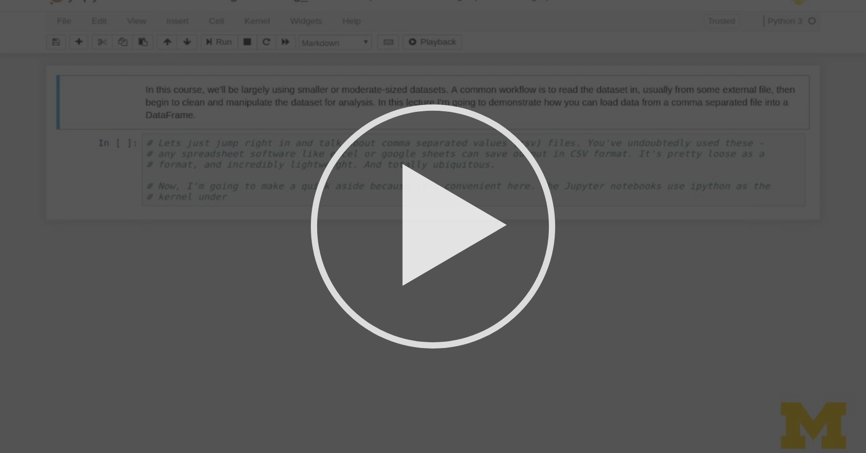 DataFrame Indexing and Loading - Basic Data Processing with Pandas |  Coursera