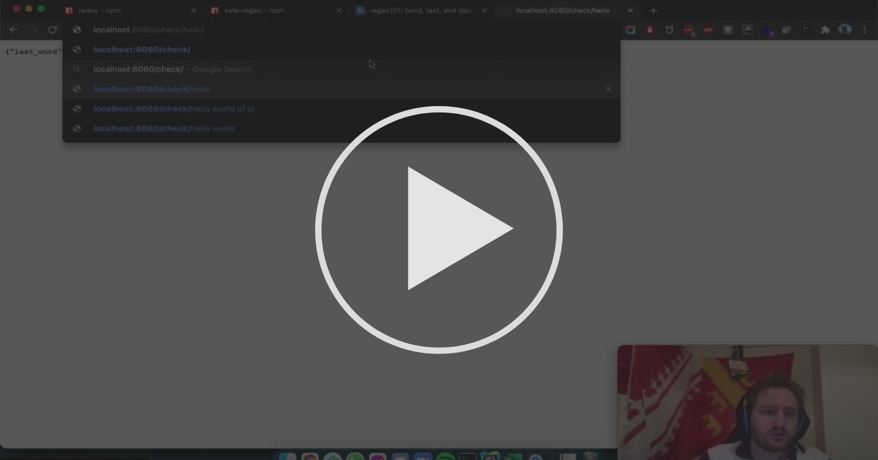 Javascript regular expressions catastrophic backtracking - Expressions |  Coursera