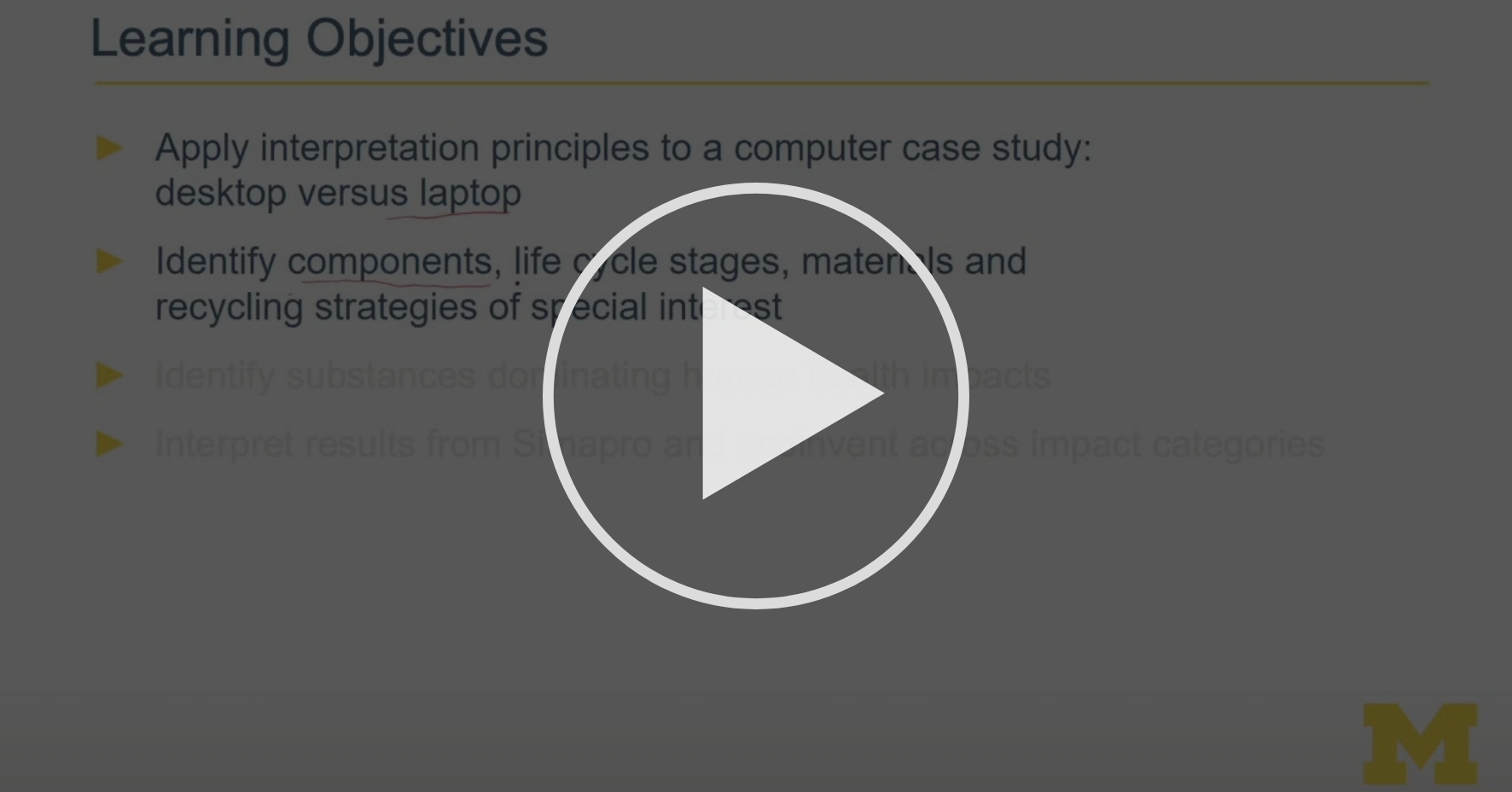 Interpretation PC Case Study Part A LCA Interpretation Coursera