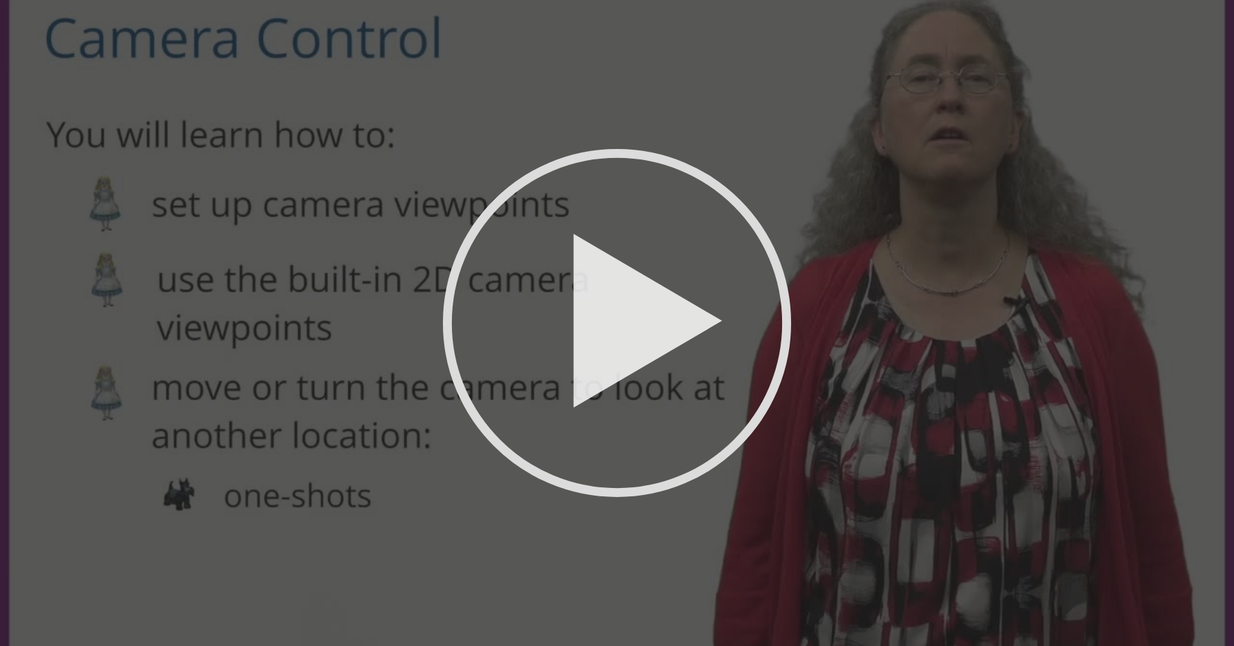 Camera Control Teaching Your Bunny to Hop Procedures and Parameters