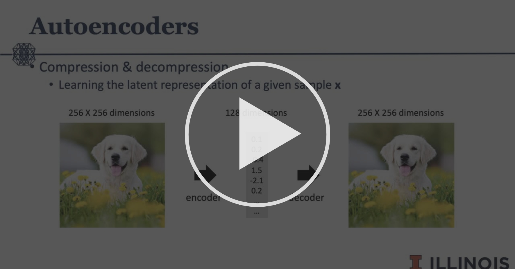 Autoencoders: Intro - Week 4 - Autoencoders | Coursera