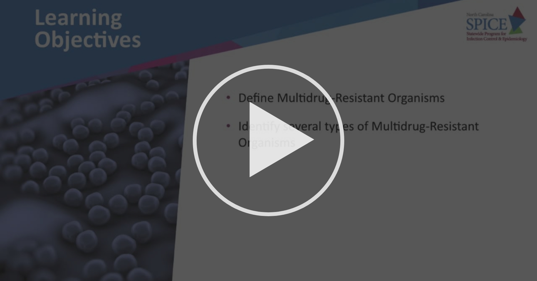 Module 2 Multidrug Resistant Organisms Multidrug Resistant
