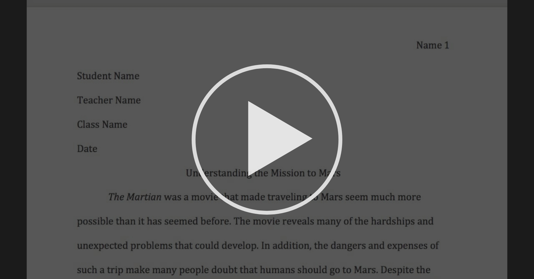 Essay about course in college image