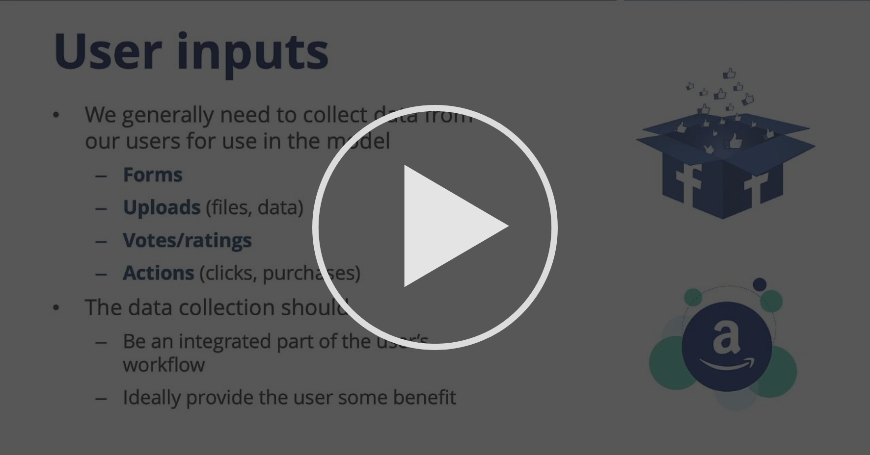 User Inputs - Design of AI Product Experiences | Coursera