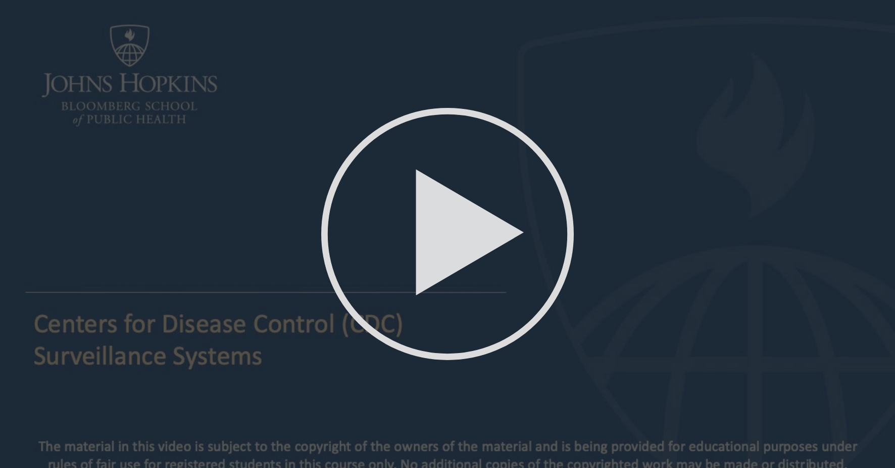 Centers for Disease Control (CDC) Surveillance Systems Chronic