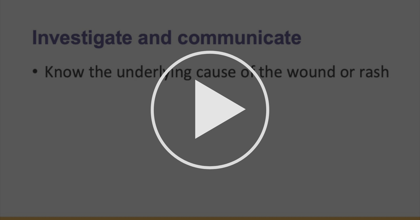 Rashes & Wounds Clinical Acupressure Fundamentals Coursera