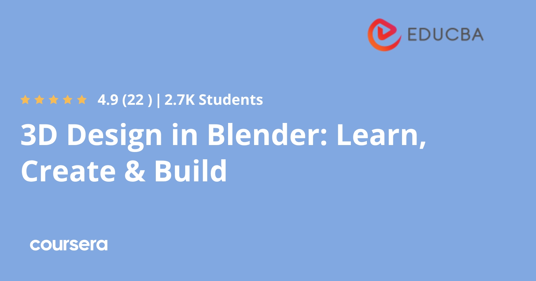 3D Design in Blender: Learn, Create & Build