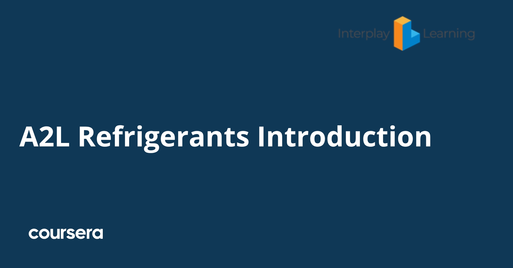 A2L Refrigerants Introduction