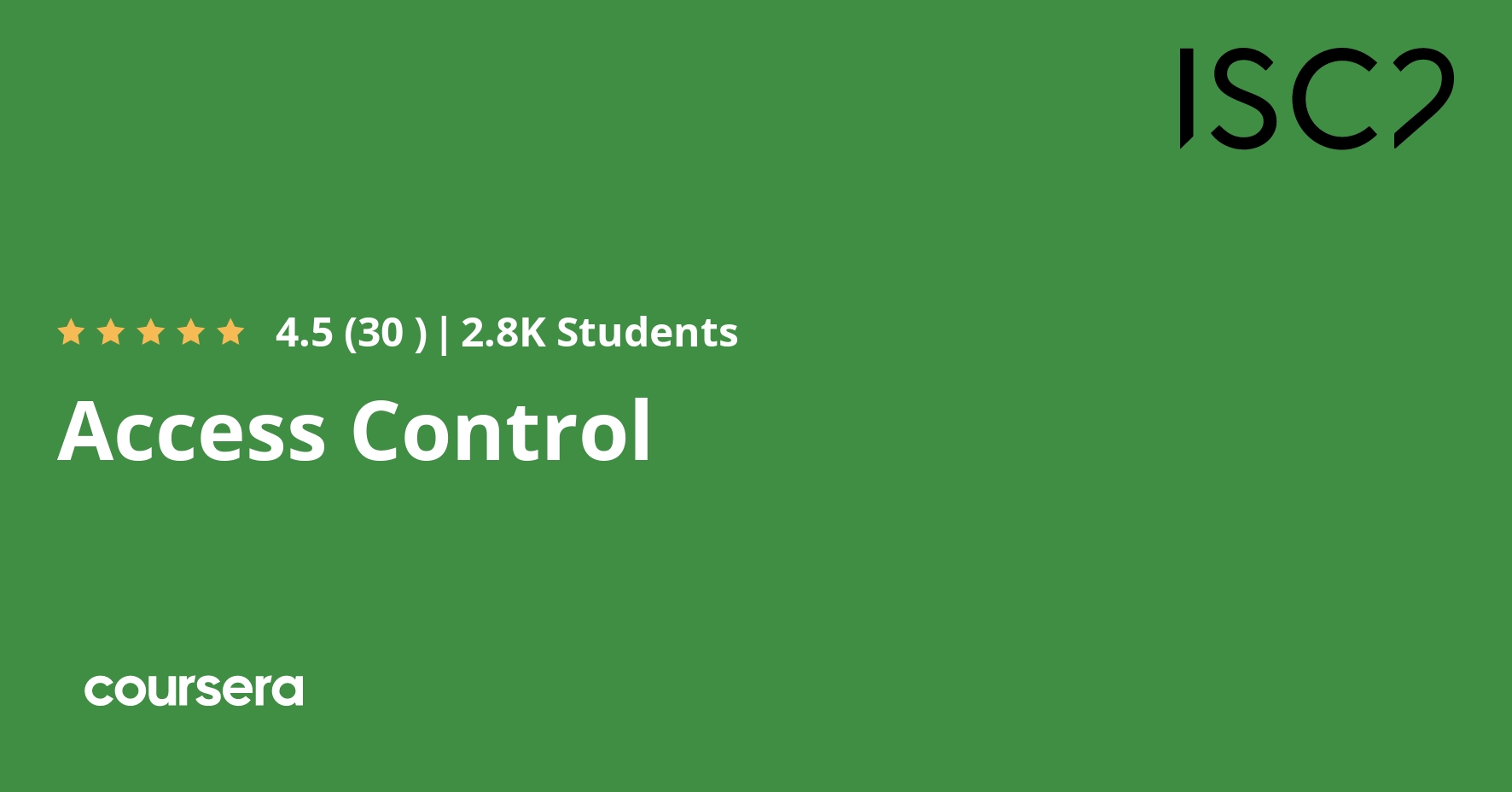 Access Control | Coursera