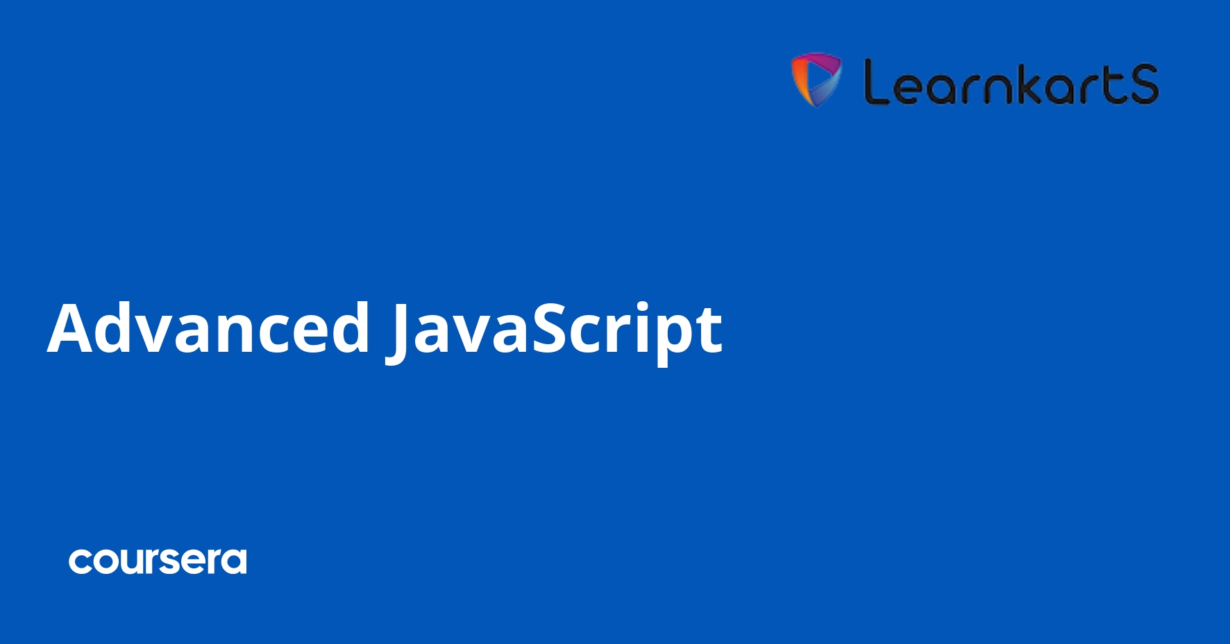 Advanced JavaScript | Coursera