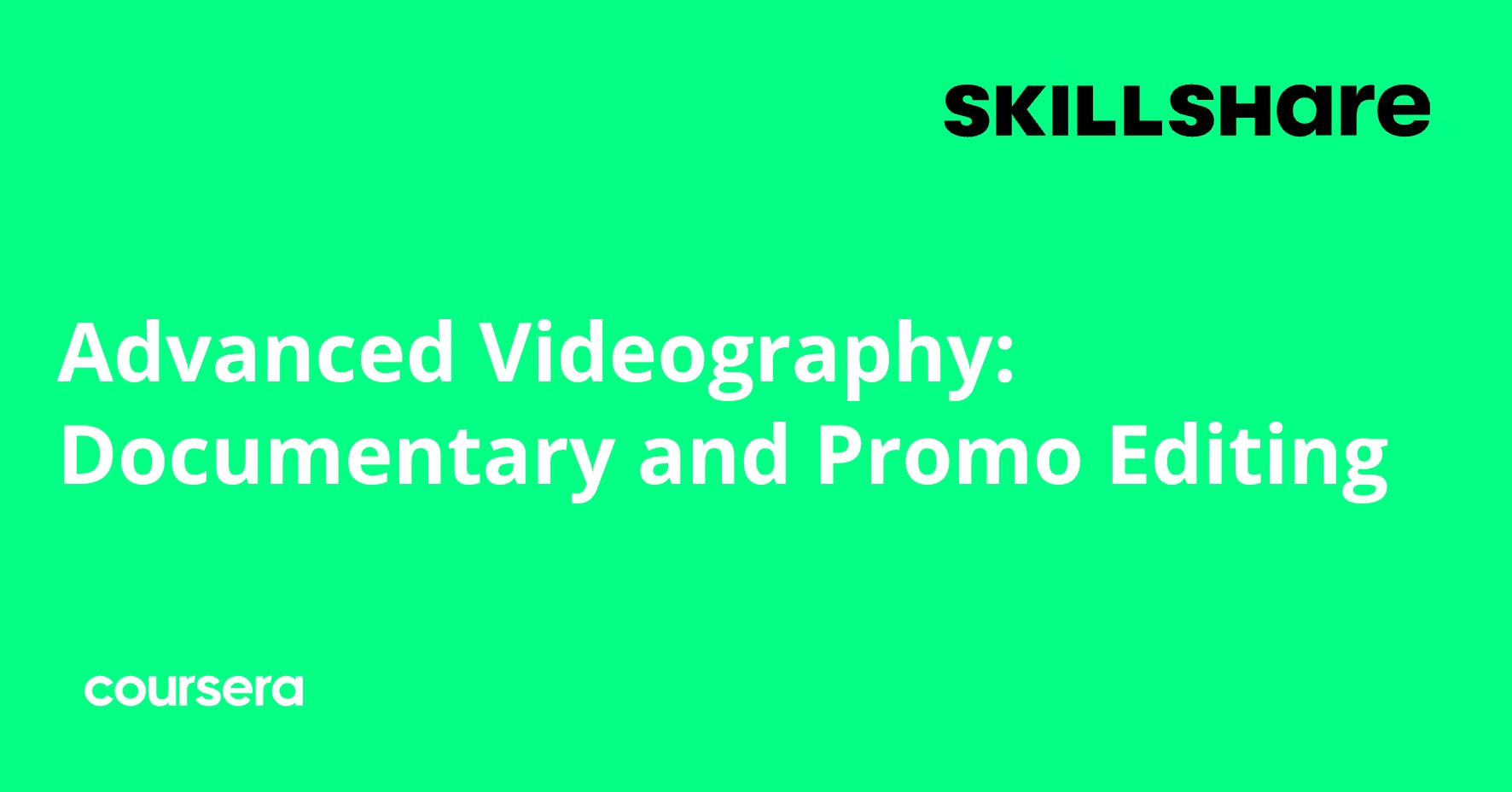 Advanced Videography: Documentary and Promo Editing | Coursera