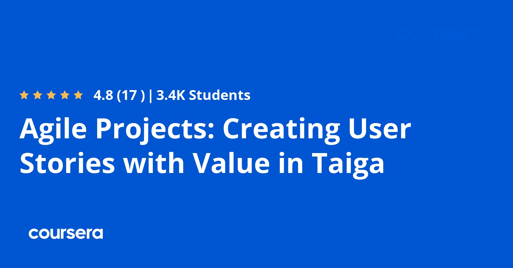 Agile Projects: Creating Valuable User Stories