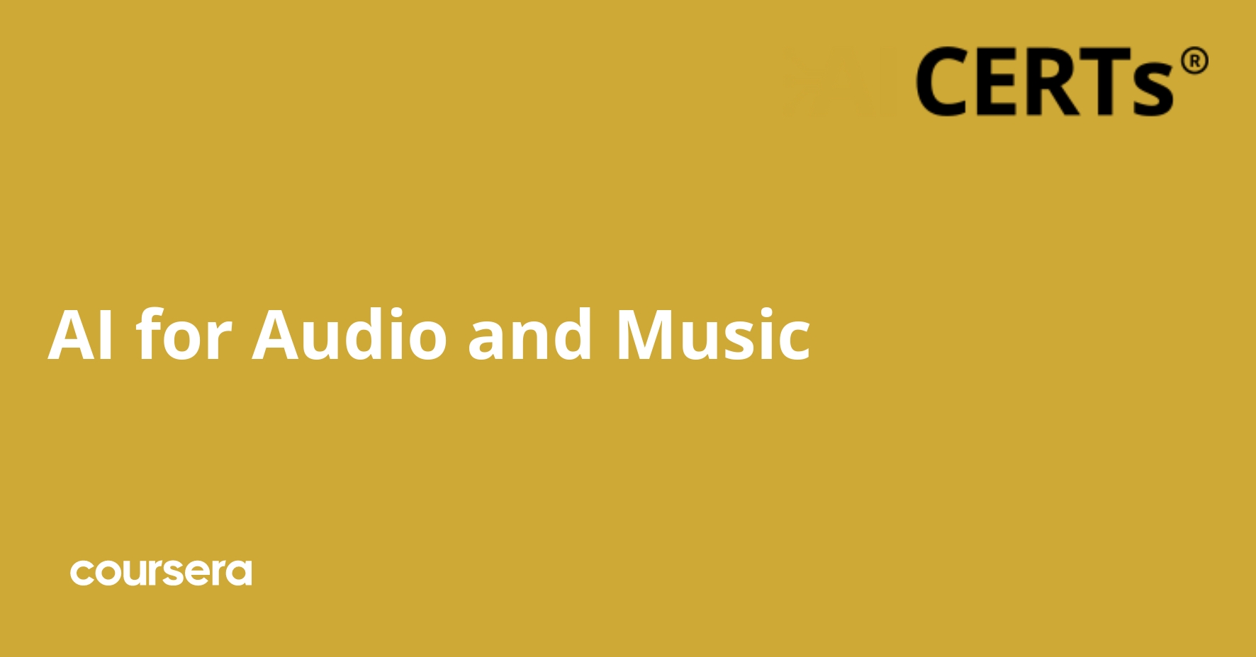 AI for Audio and Music