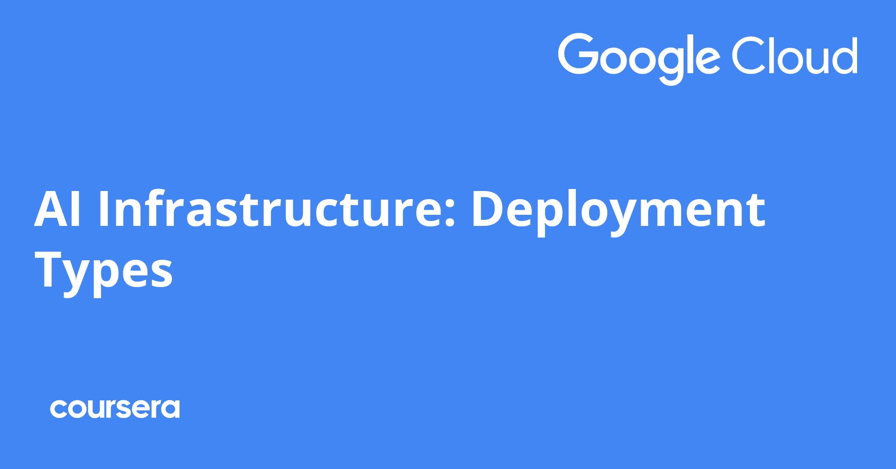 AI Infrastructure: Deployment Types
