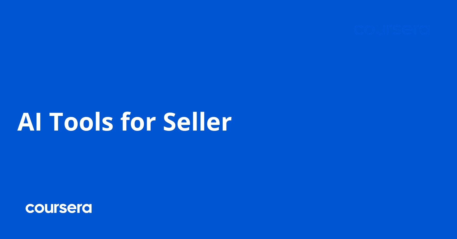 AI Tools for Seller